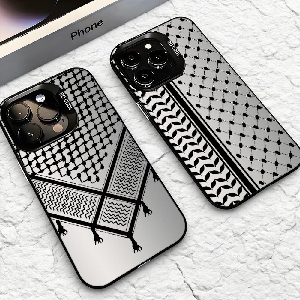 Phone Cases Iphone 17 Pro Max - Keffiyeh P-Palestine Phone Case For IPhone