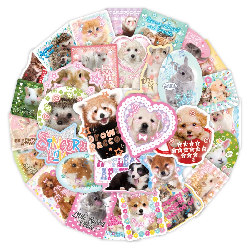 Phone Cases Kids - 50pcs/set Kawaii Fashion Scrapbook Journal Sticker