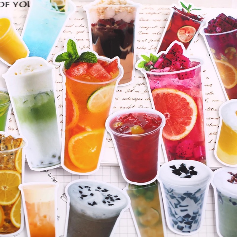 Phone Cases Kids - 22pcs Cute Kawaii Milk Tea Drink