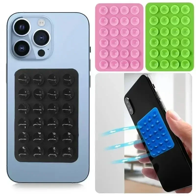 Phone Cases Iphone - Multifunctional Silicone Suction Phone Holder Mat
