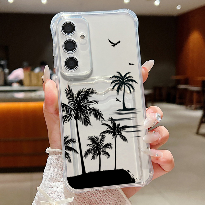 Phone Cases Galaxy A17 - Card Slot Phone Case For Samsung