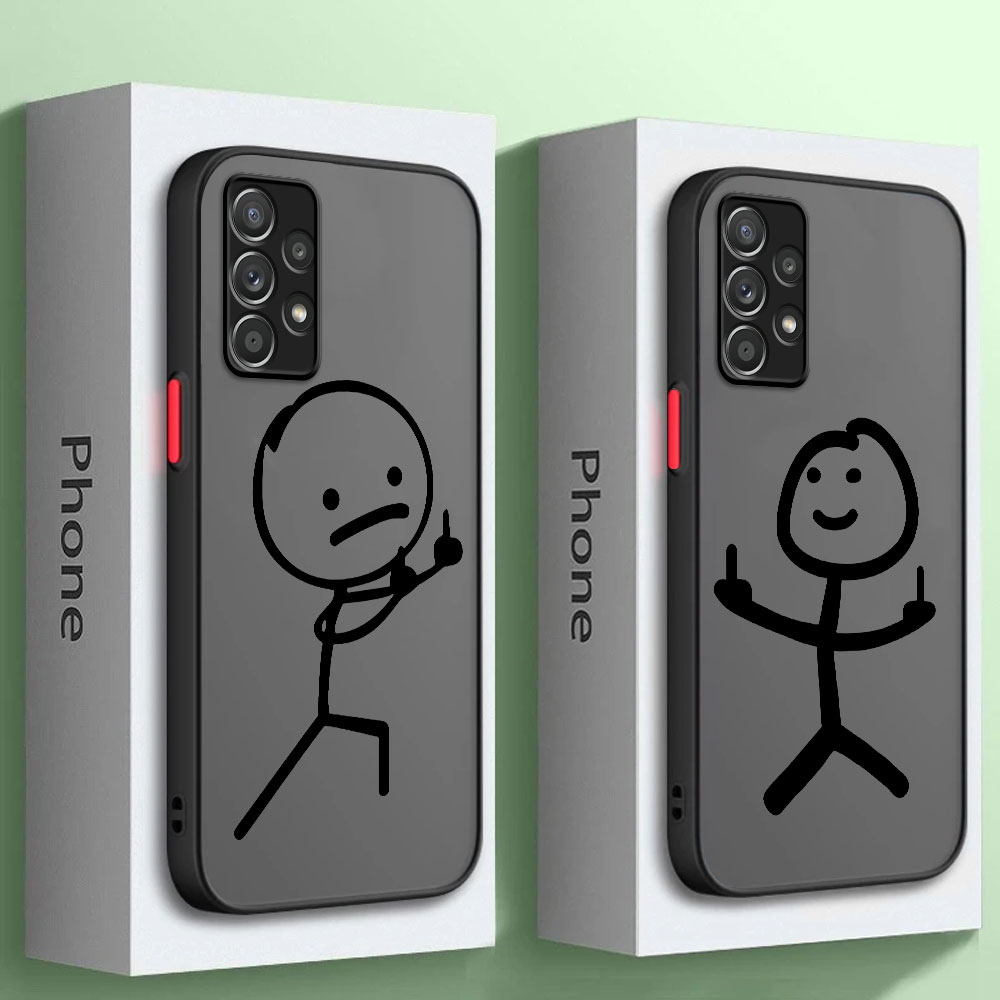 Phone Cases Burga - Matte Case For Samsung A52 A53