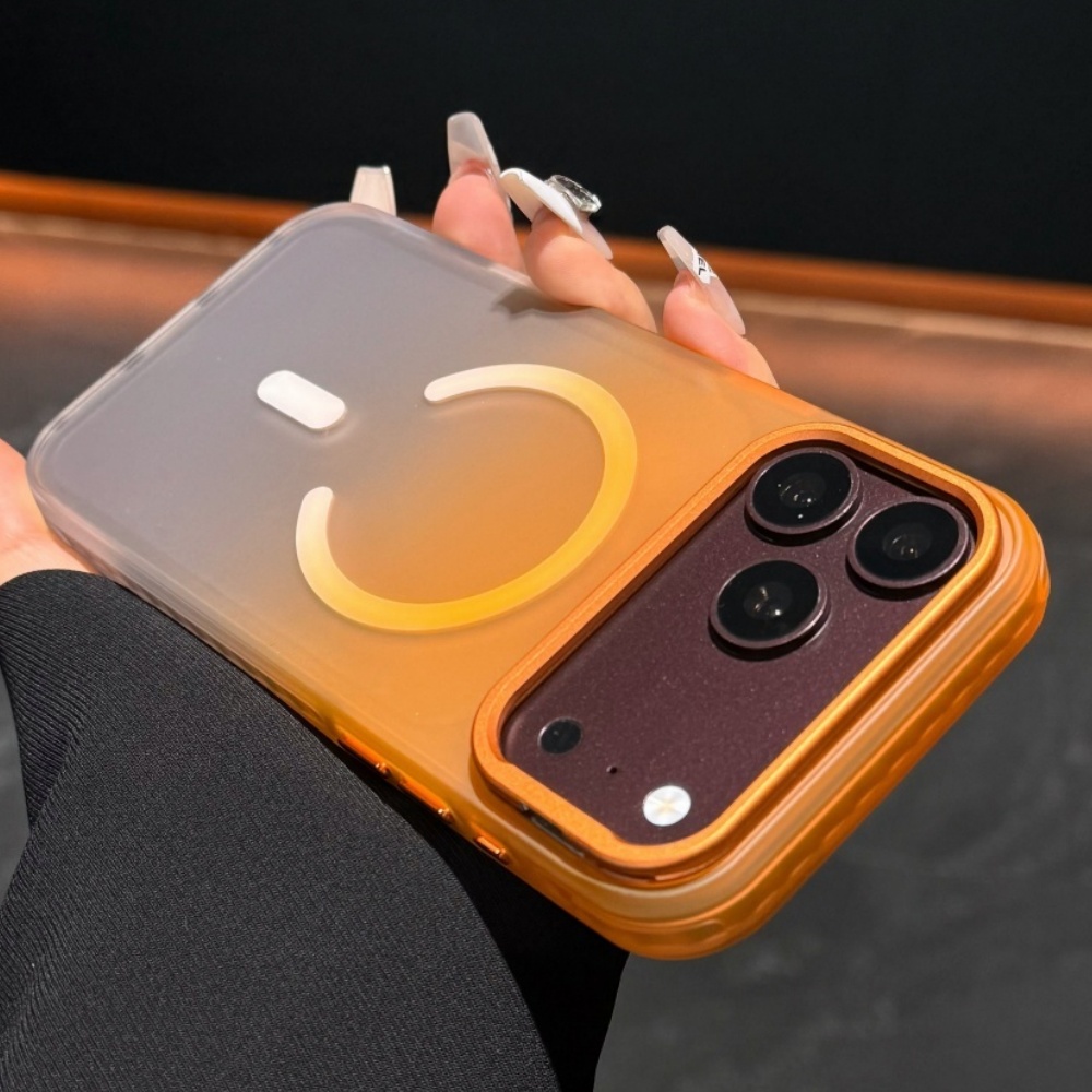 Phone Cases Magsafe - Fashion Magnetic Lens Frame Stand Holder