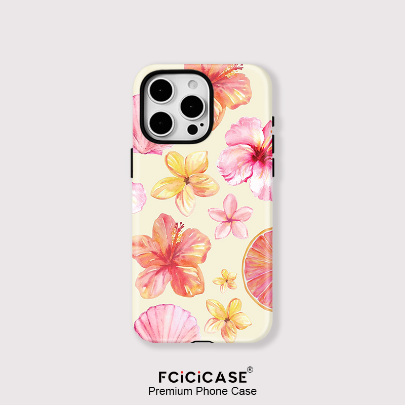 Phone Cases Burga - For Magsafe 2 in 1 Flower