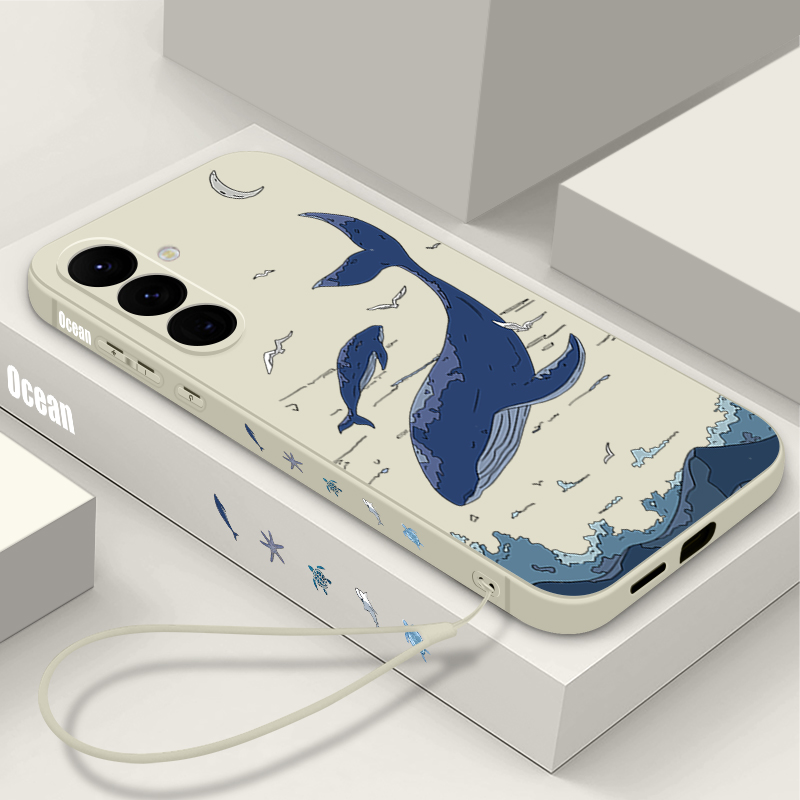 Phone Cases Galaxy A17 - Whales Phone Case For Samsung Galaxy