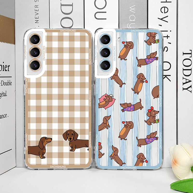 Phone Cases Samsung Galaxy - Cute Sausage Dog Phone Case for