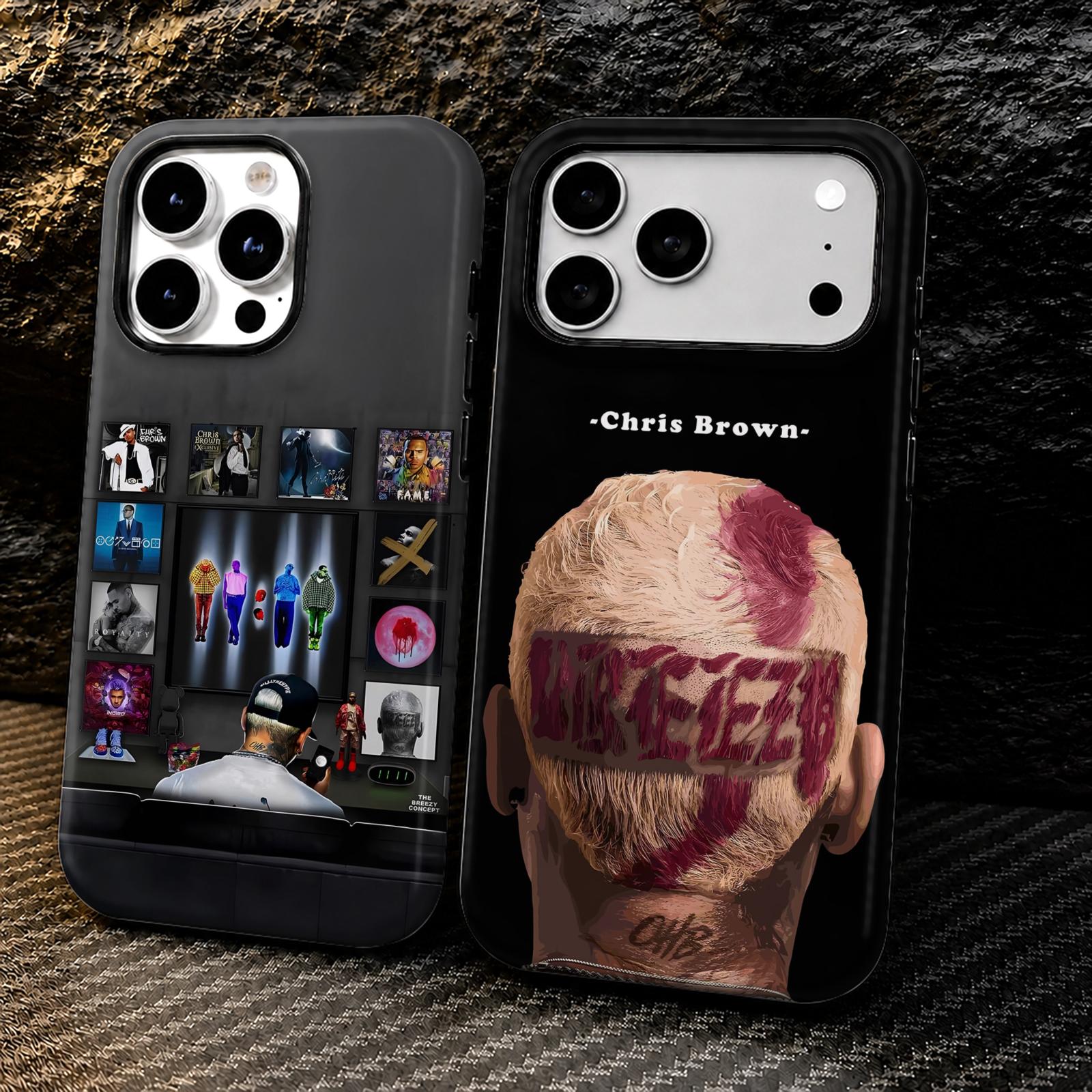 Phone Cases Iphone 17 Pro Max - Rap C-Chris B-Brown Phone Case For