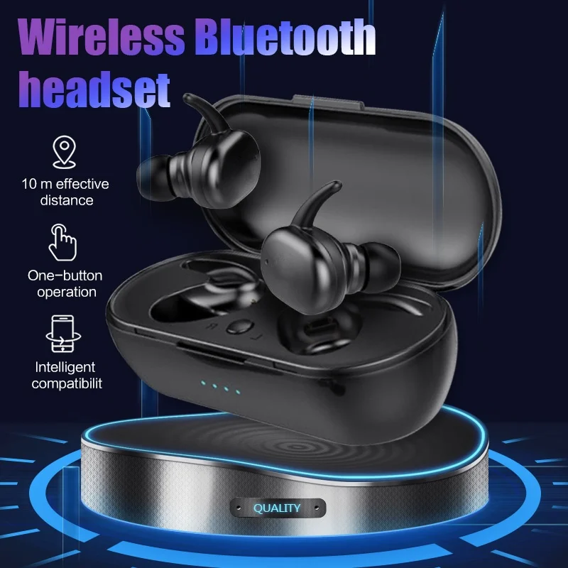 Phone Cases Pk - Y30 TWS Bluetooth Earphones 5.0 Wireless
