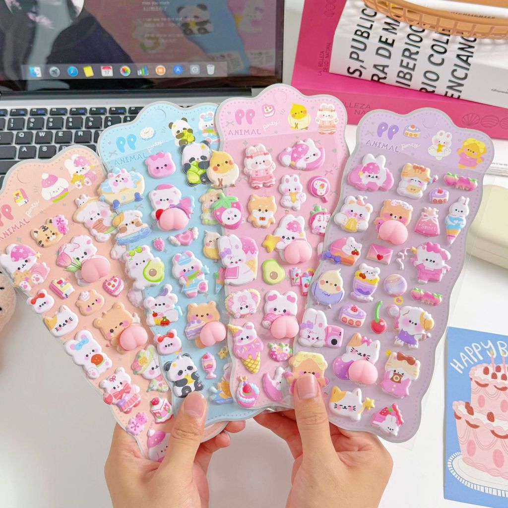 4 Pieces 3D Soft Cute Butt 3D  - Phone Cases Kids ulasan dan harga
