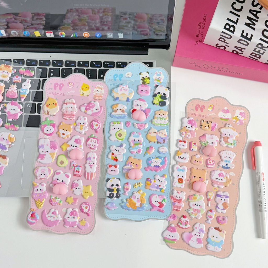 4 Pieces 3D Soft Cute Butt 3D  - Phone Cases Kids ulasan dan harga
