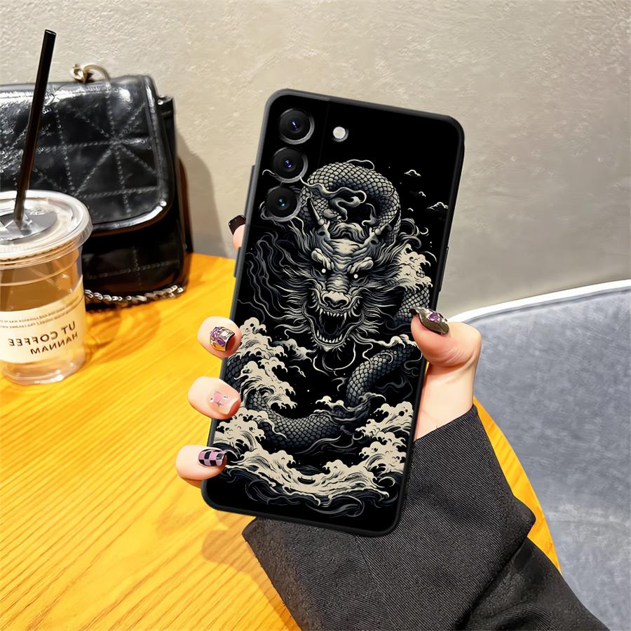 Wave Dragon Art Phone Cover Ca - Phone Cases Galaxy A17 ulasan dan harga