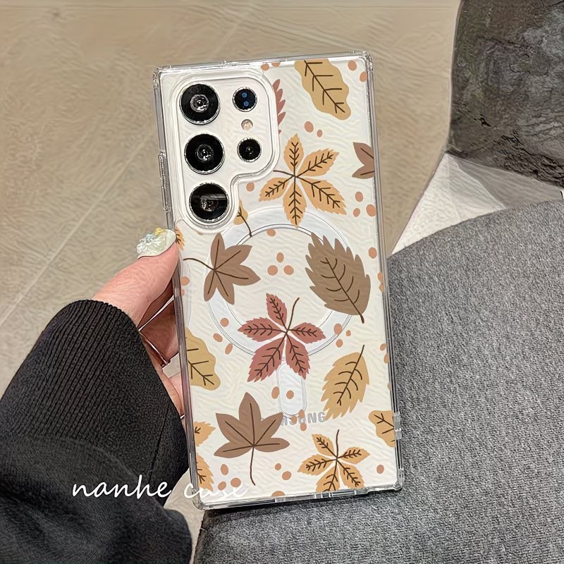 Maple Leaf Pattern Phone Case  - Phone Cases Magsafe ulasan dan harga