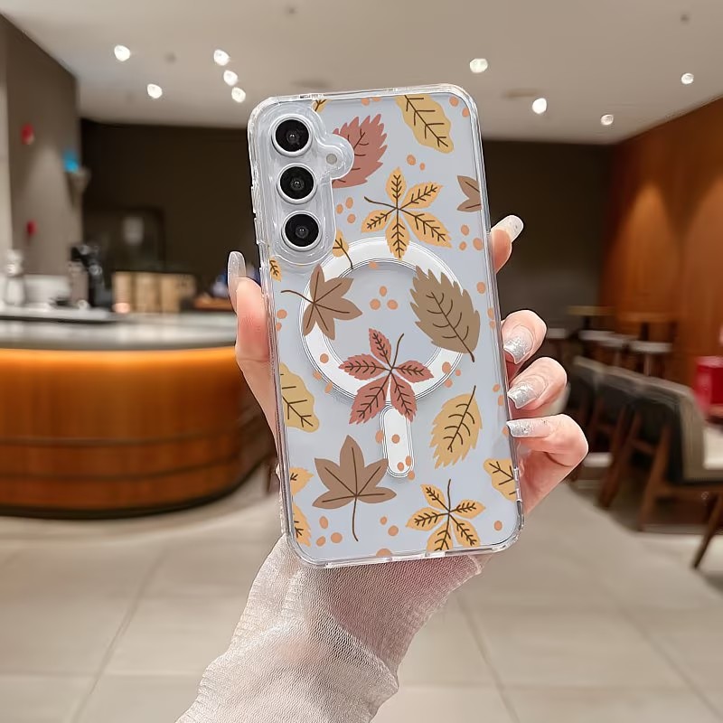 Maple Leaf Pattern Phone Case  - Phone Cases Magsafe ulasan dan harga