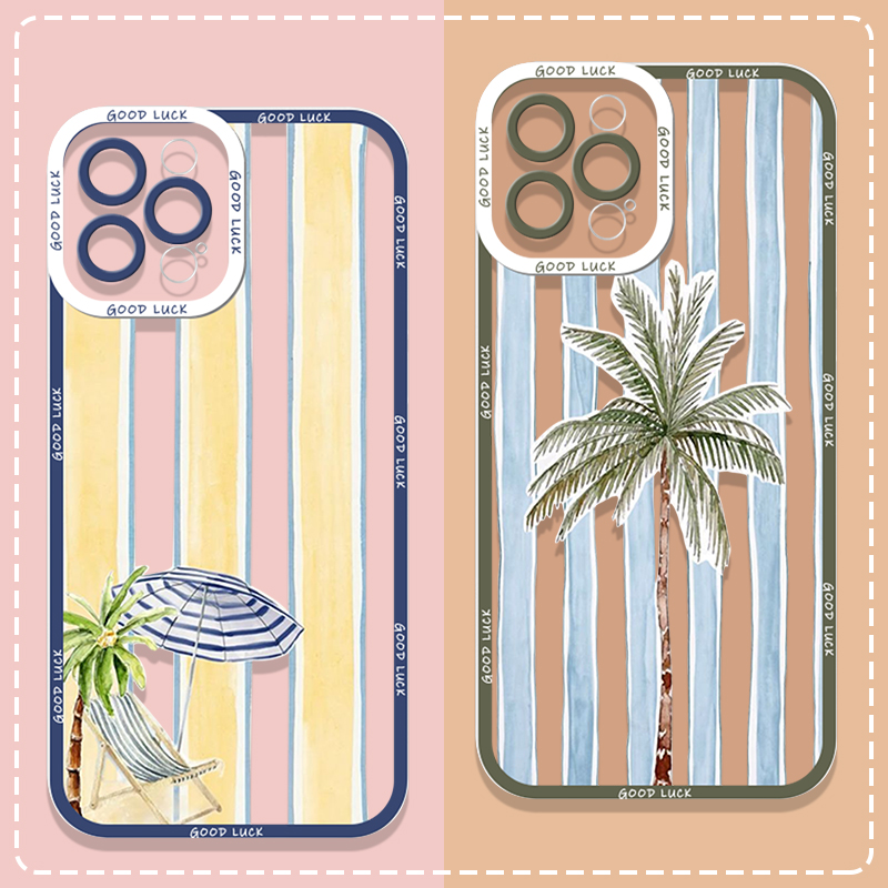 Summer Palm Coconut Tree Strip - Phone Cases Samsung A14 ulasan dan harga