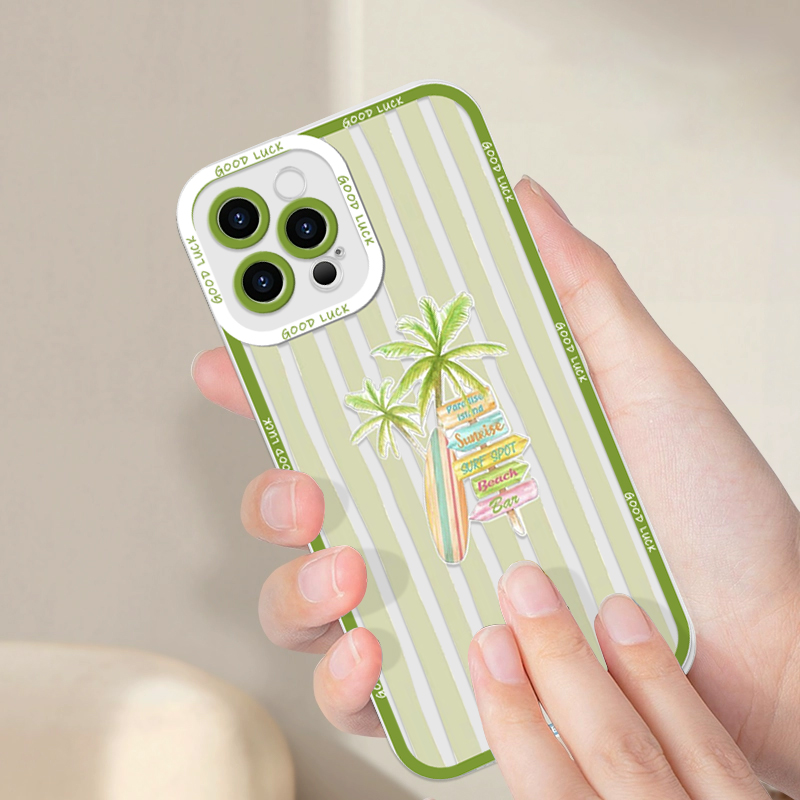 Summer Palm Coconut Tree Strip - Phone Cases Samsung A14 ulasan dan harga