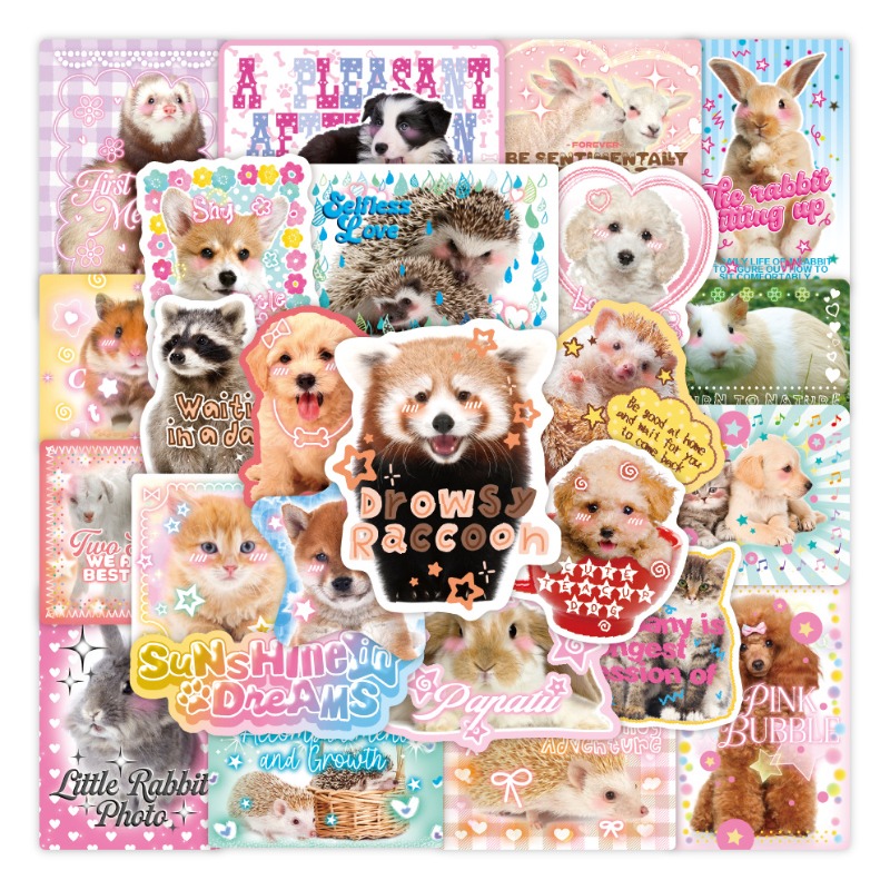 50pcs/set Kawaii Fashion Scrap - Phone Cases Kids ulasan dan harga