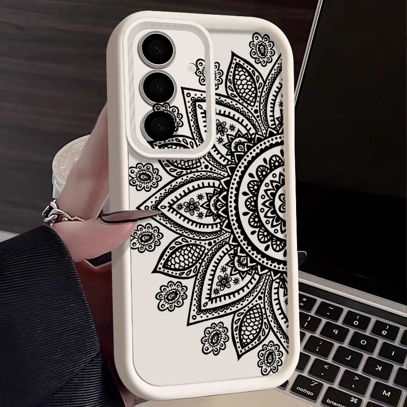 Retro Flower Totem Pattern Cas - Phone Cases Samsung A14 ulasan dan harga