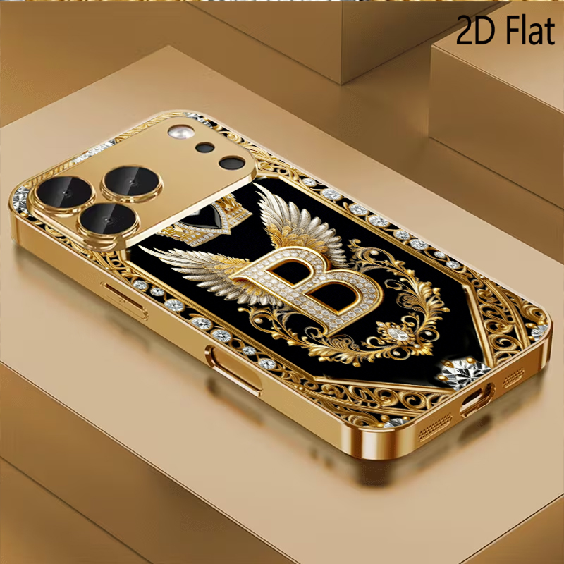 B-Badge print Patterned temper - Phone Cases With Camera Cover ulasan dan harga