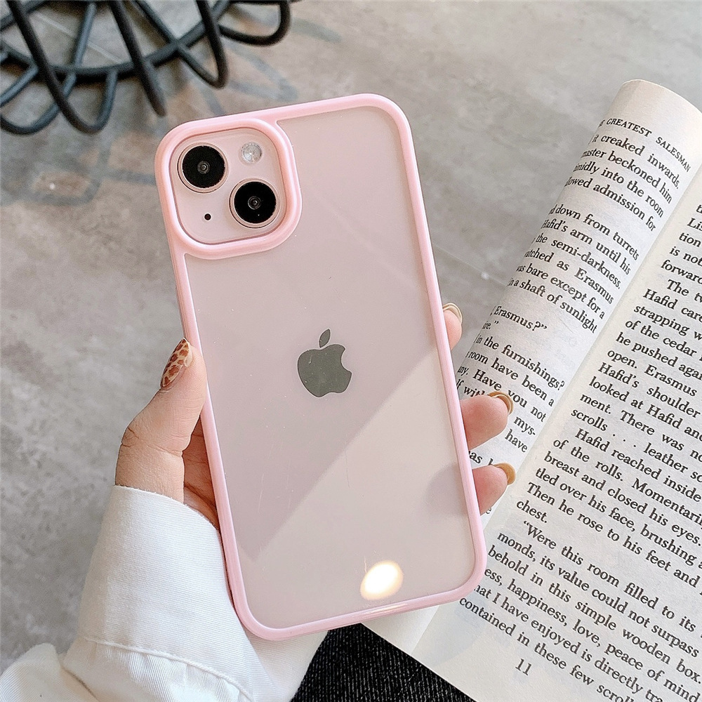 Candy Colored Acrylic Transpar - Phone Cases Burga ulasan dan harga