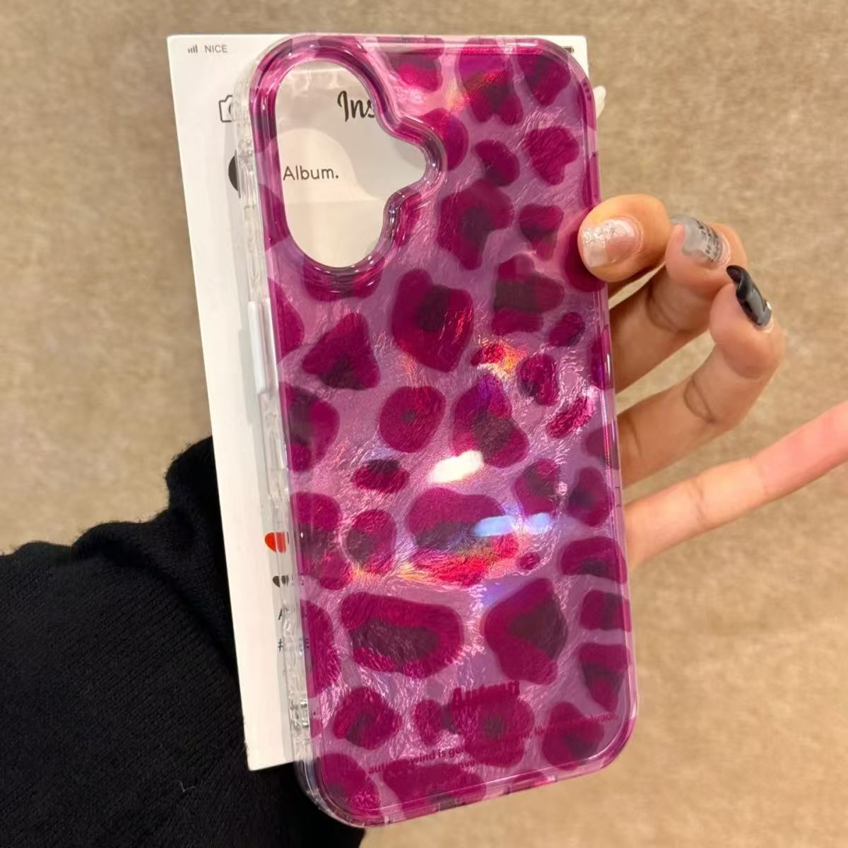 Purple Leopard Print Phone Cas - Phone Cases Leopard Print ulasan dan harga