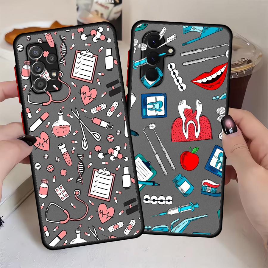 Cool Nurse Medicine Case for S - Phone Cases Samsung A14 ulasan dan harga