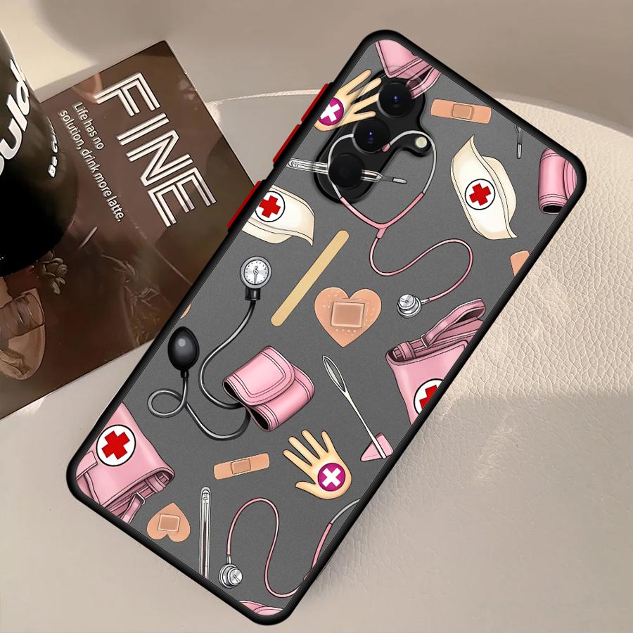 Cool Nurse Medicine Case for S - Phone Cases Samsung A14 ulasan dan harga