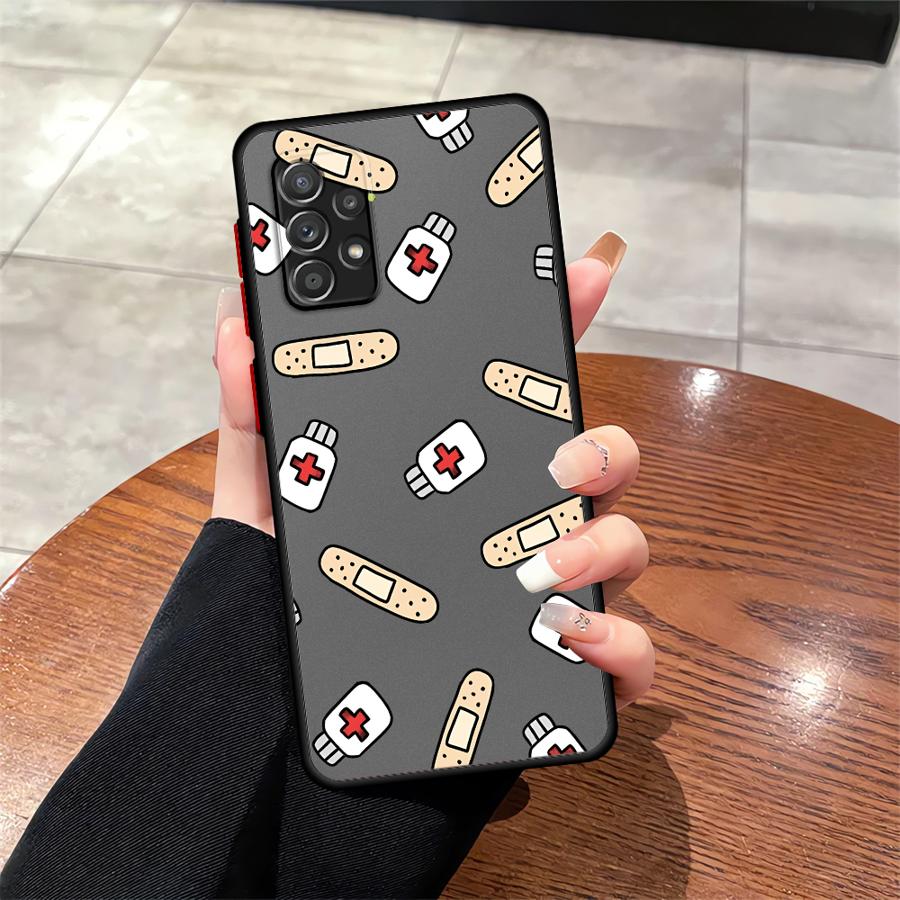 Cool Nurse Medicine Case for S - Phone Cases Samsung A14 ulasan dan harga