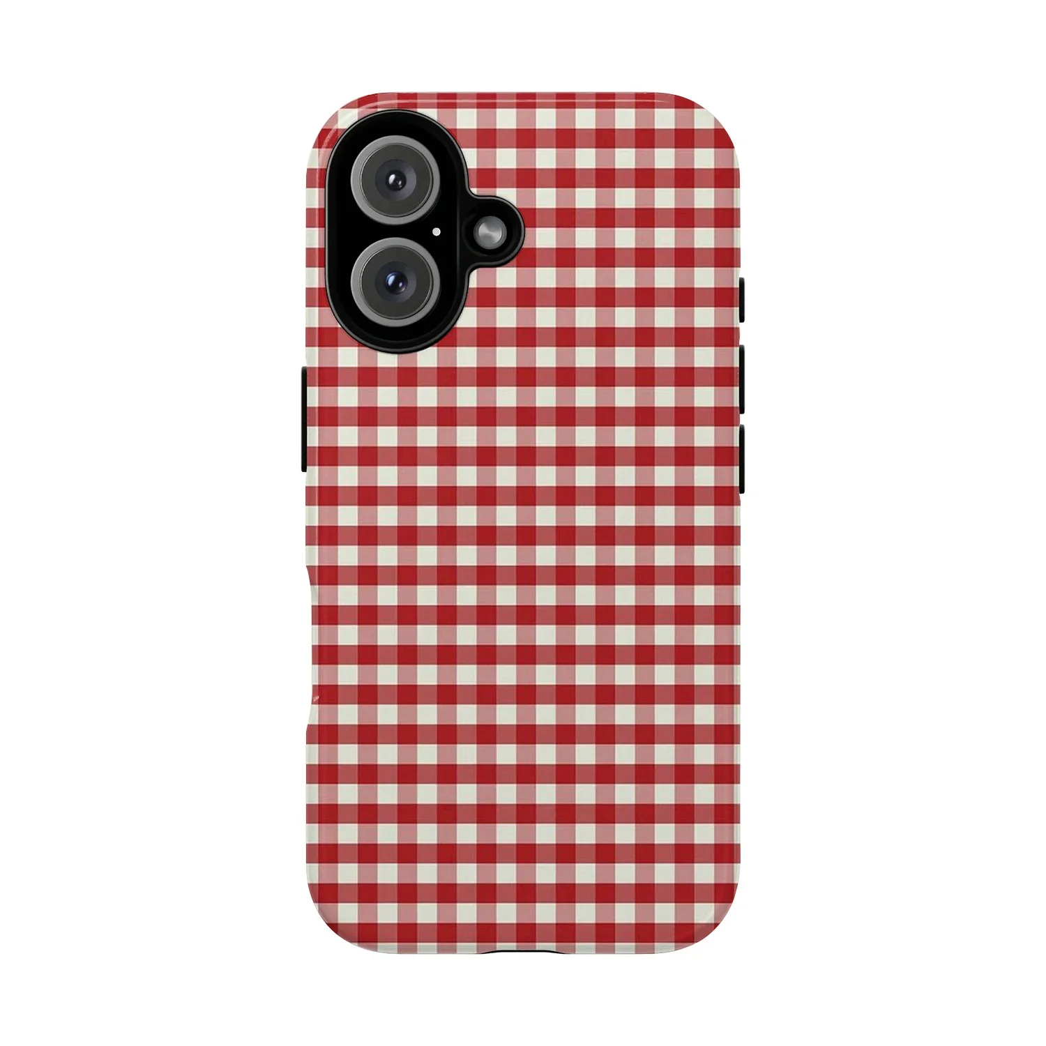 Retro Red Gingham Matte Tough  - Phone Cases Burga ulasan dan harga
