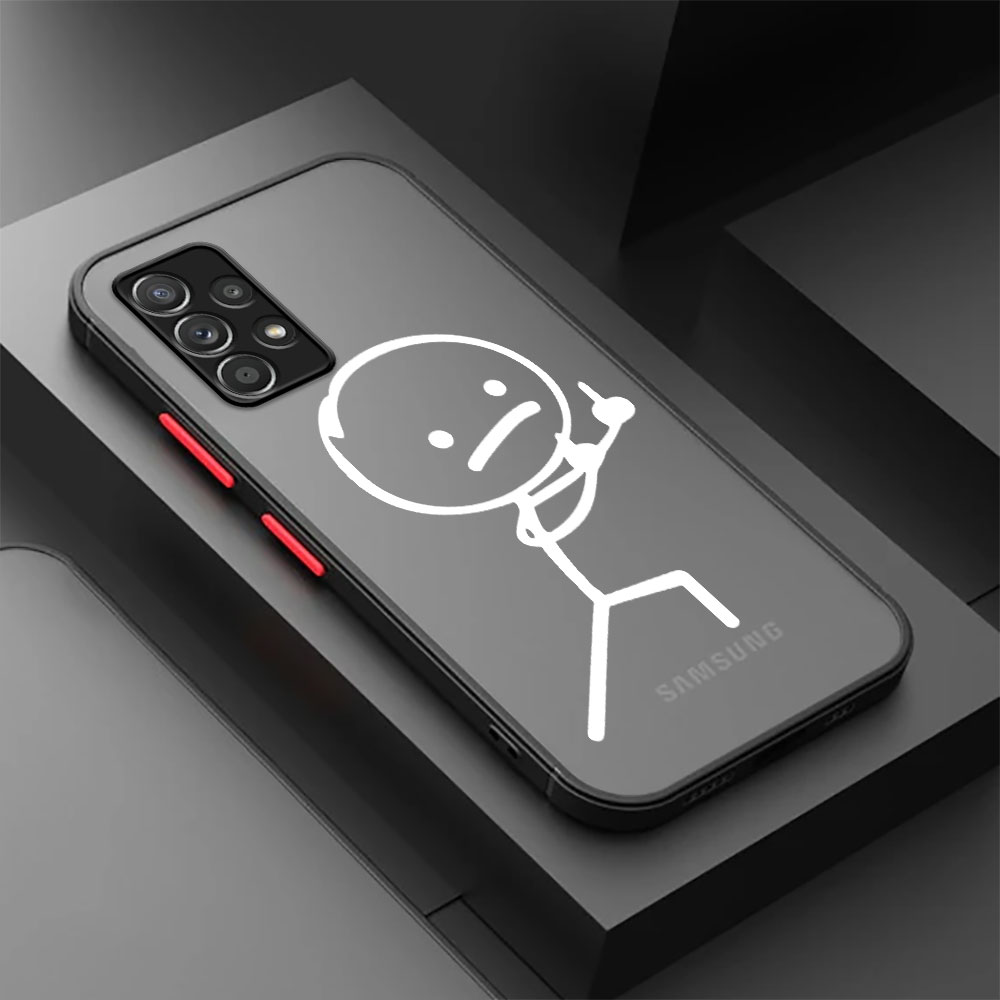 Matte Case For Samsung A52 A53 - Phone Cases Burga ulasan dan harga