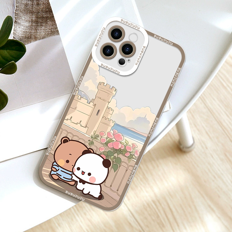 Cute BUBU DUDU Couple Clear Ph - Phone Cases Samsung A14 ulasan dan harga