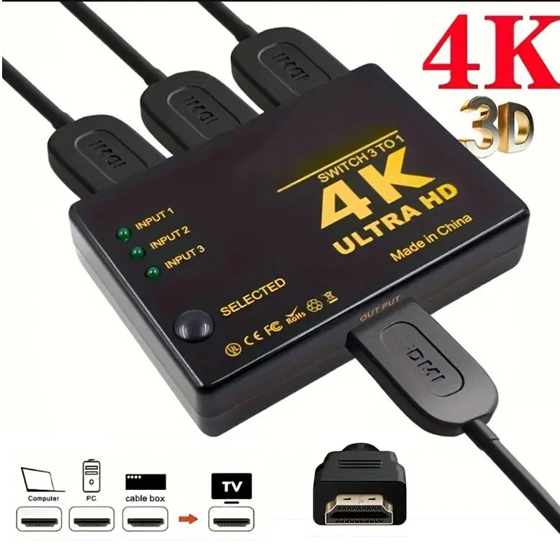 HDMI-compatible Switch 4K Swit - Phone Cases Uk ulasan dan harga