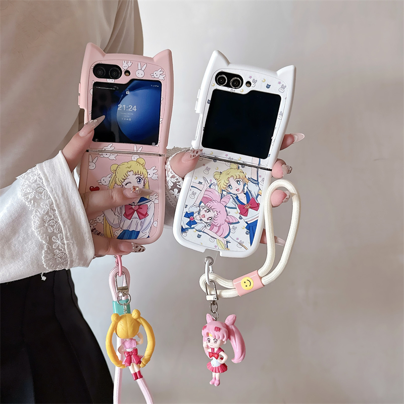 Cute Cartoon Japan Anime Sailo - Phone Cases Z Flip 7 ulasan dan harga