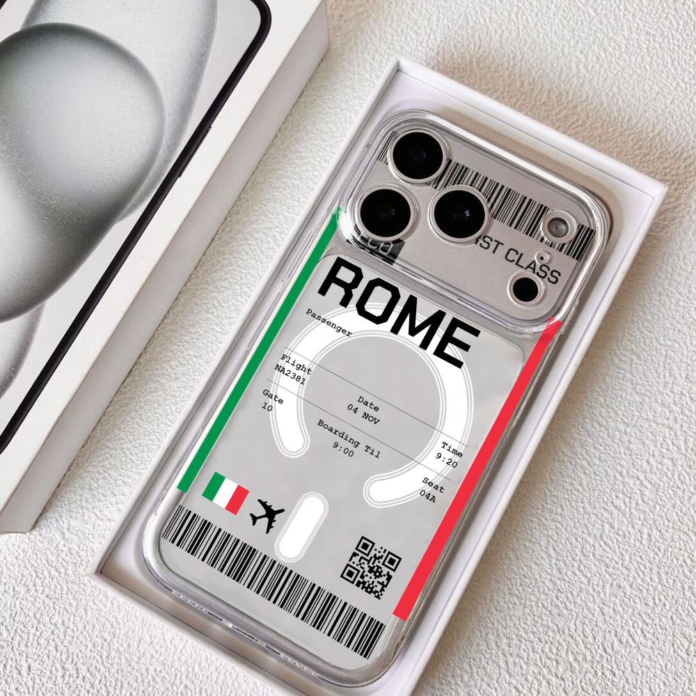 Plane travel ticket italy Phon - Phone Cases Aviation ulasan dan harga
