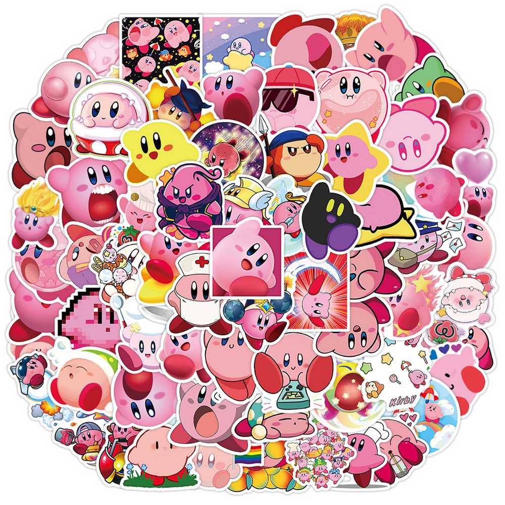 100pcs Cartoon Game Kirby Stic - Phone Cases Kids ulasan dan harga