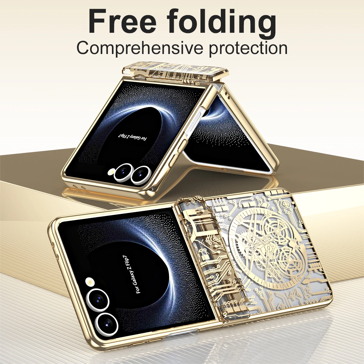 Machine Legend Plating Case Fo - Phone Cases Z Flip 7 ulasan dan harga