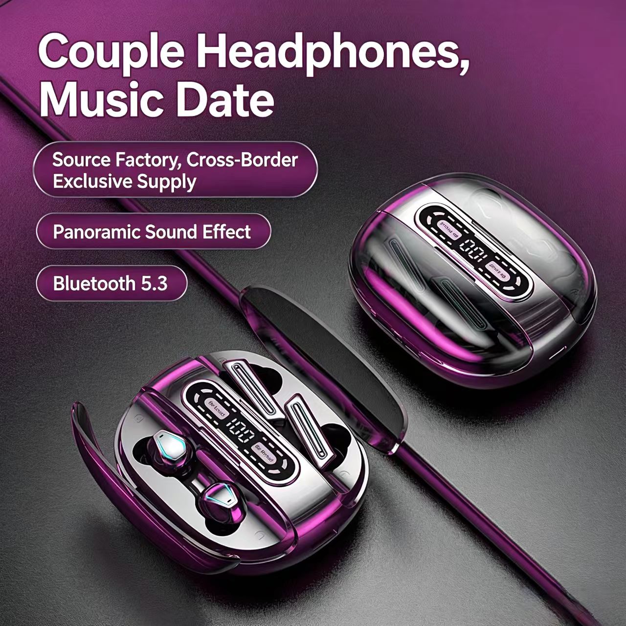 Couple Headphones for 2 Phones - Phone Cases Pk ulasan dan harga