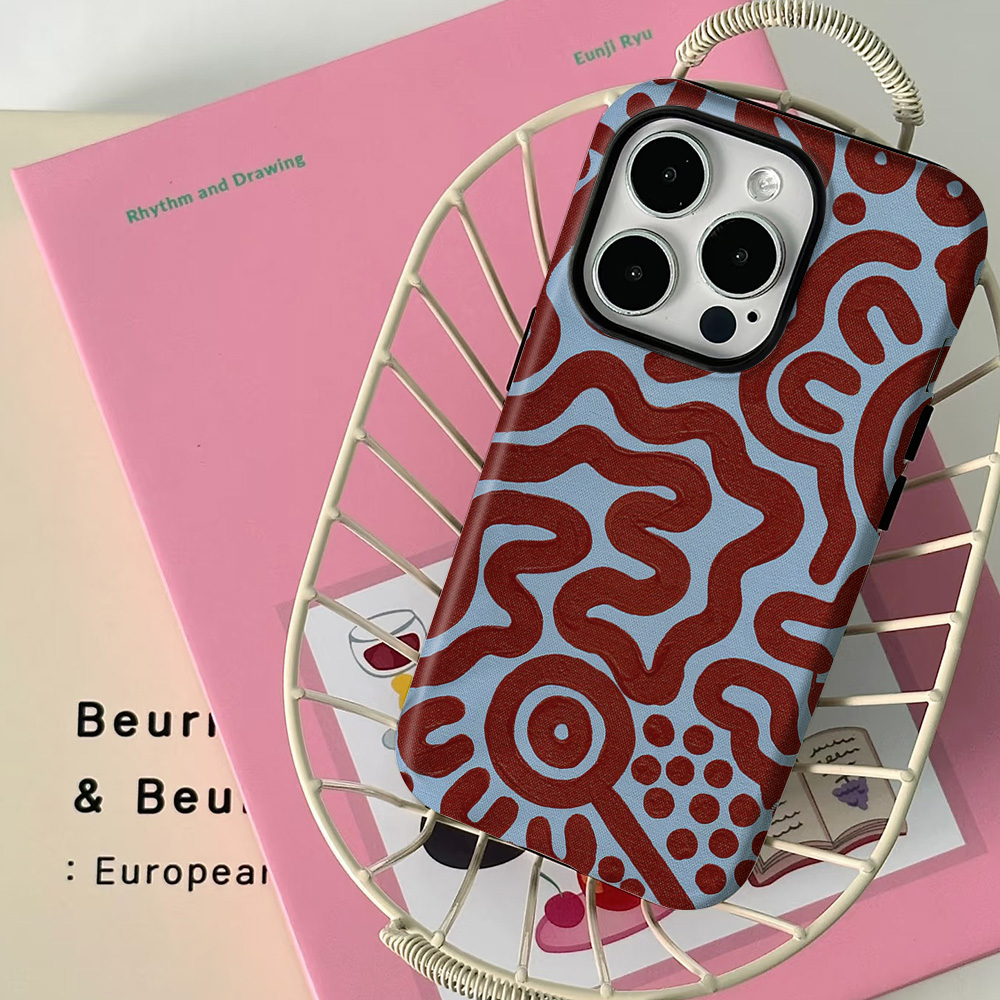 Clmj Phone Lines Simple Fashio - Phone Cases Burga ulasan dan harga