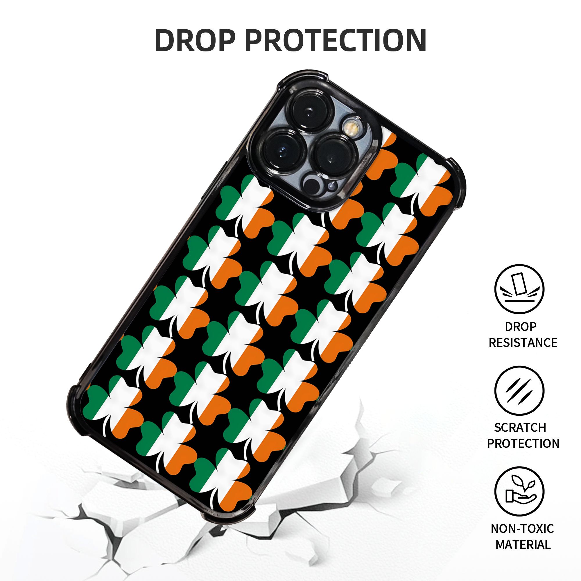 Ireland Flag Shamrock Phone Ca - Phone Cases Ireland ulasan dan harga