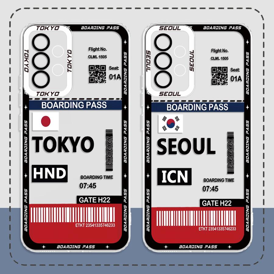 Tokyo Seoul Boarding Pass Soft - Phone Cases Tokyo ulasan dan harga