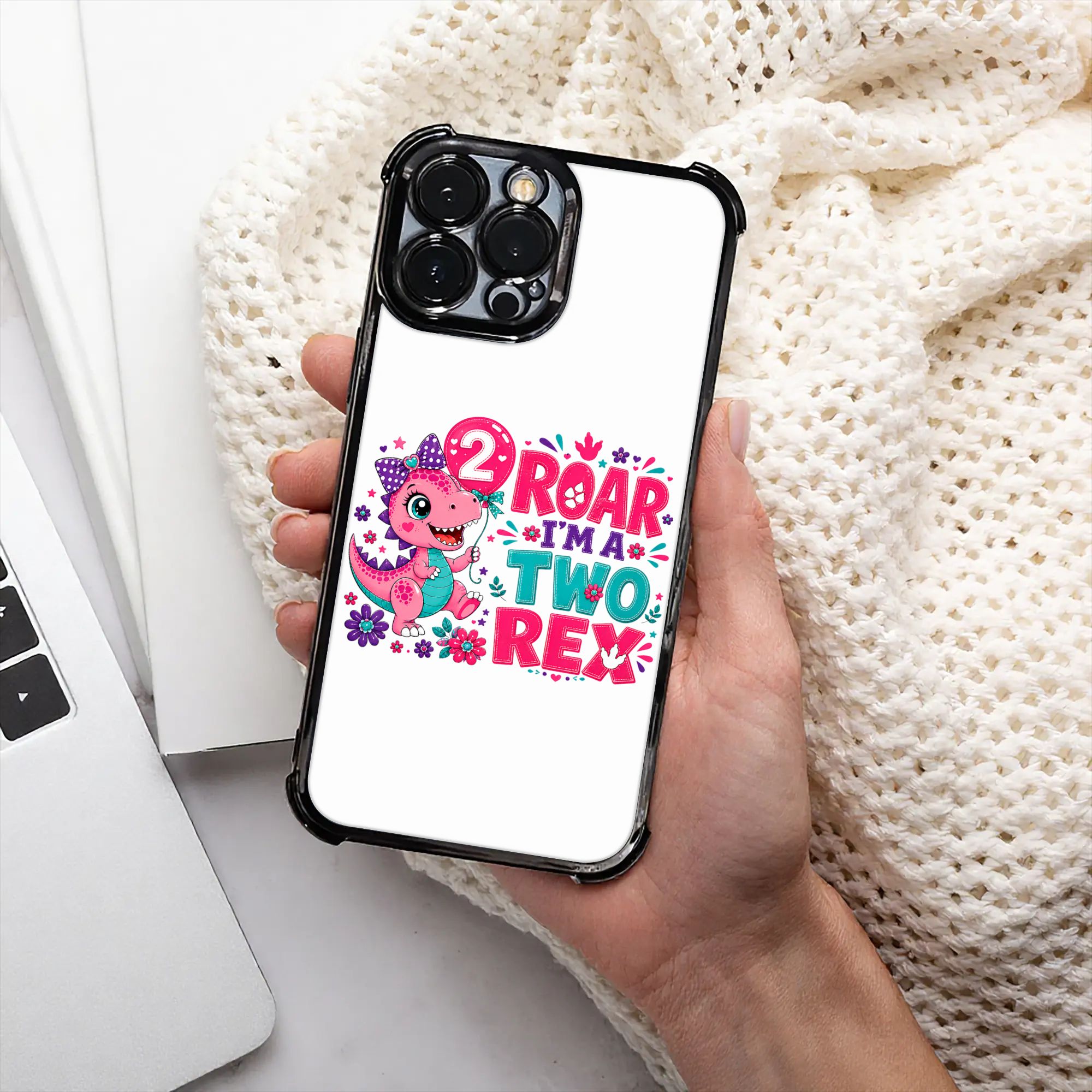 Kids Roar I'm A Two Rex Dinosa - Phone Cases Kids ulasan dan harga