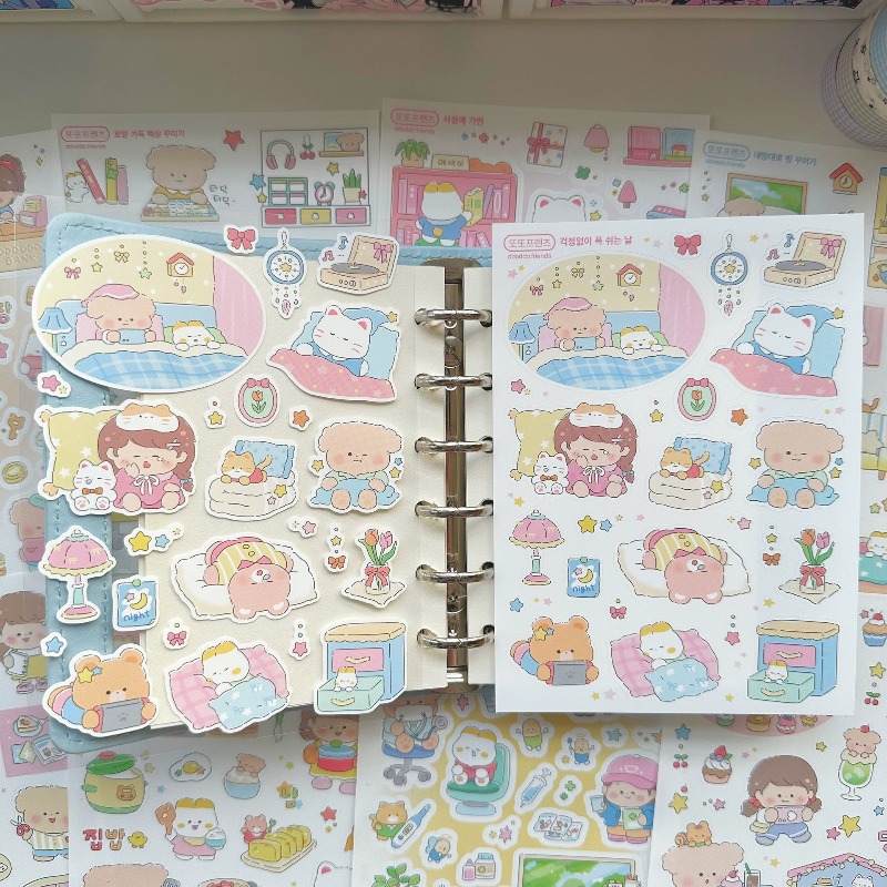 Cute Cartoon Girl & Animals Da - Phone Cases Kids ulasan dan harga