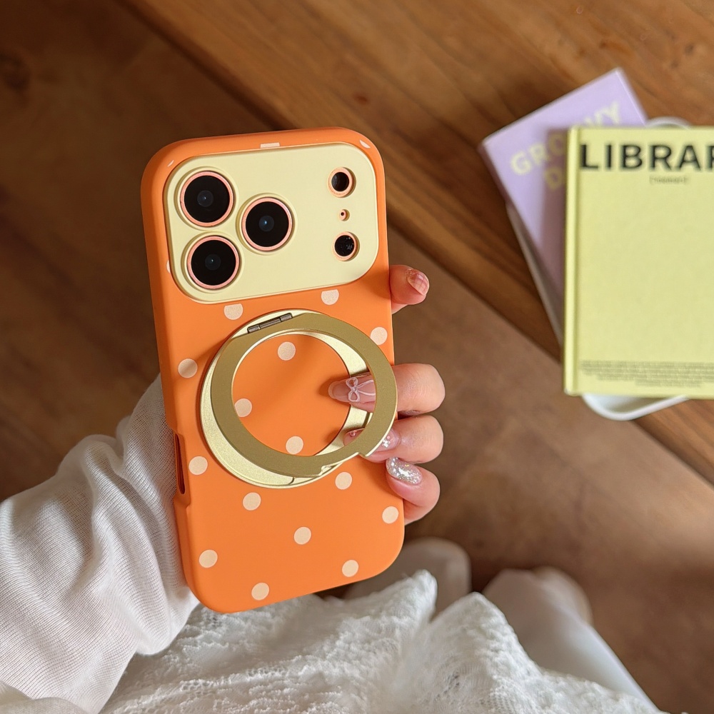 INS Polka Dot Magnetic 360° Ro - Phone Cases Magsafe ulasan dan harga