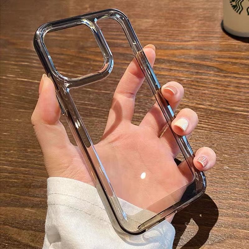 Premium Minimalist Transparent - Phone Cases Transparent ulasan dan harga