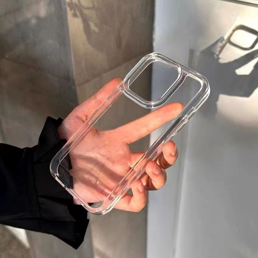 Premium Minimalist Transparent - Phone Cases Transparent ulasan dan harga