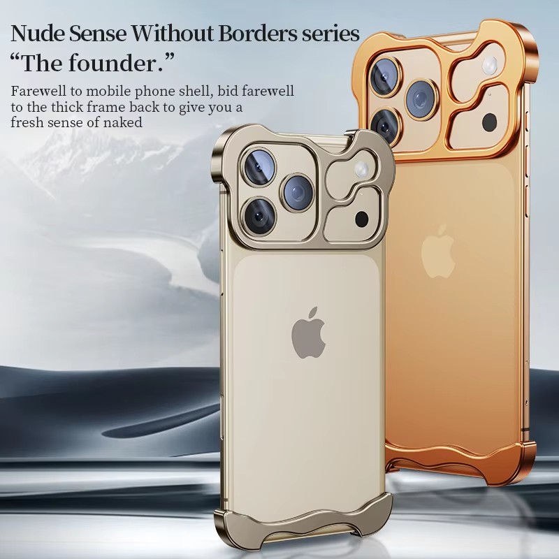 lrregular Metal Frame Bumper P - Phone Cases Aviation ulasan dan harga