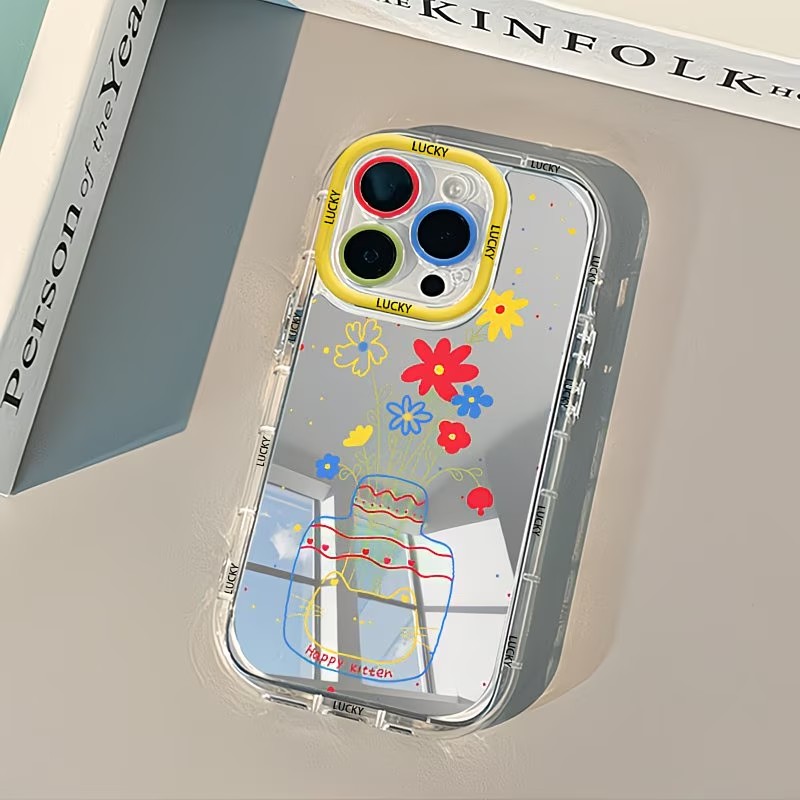 Summer Daisy Cat Vase Design M - Phone Cases Iphone 17 Pro Max ulasan dan harga