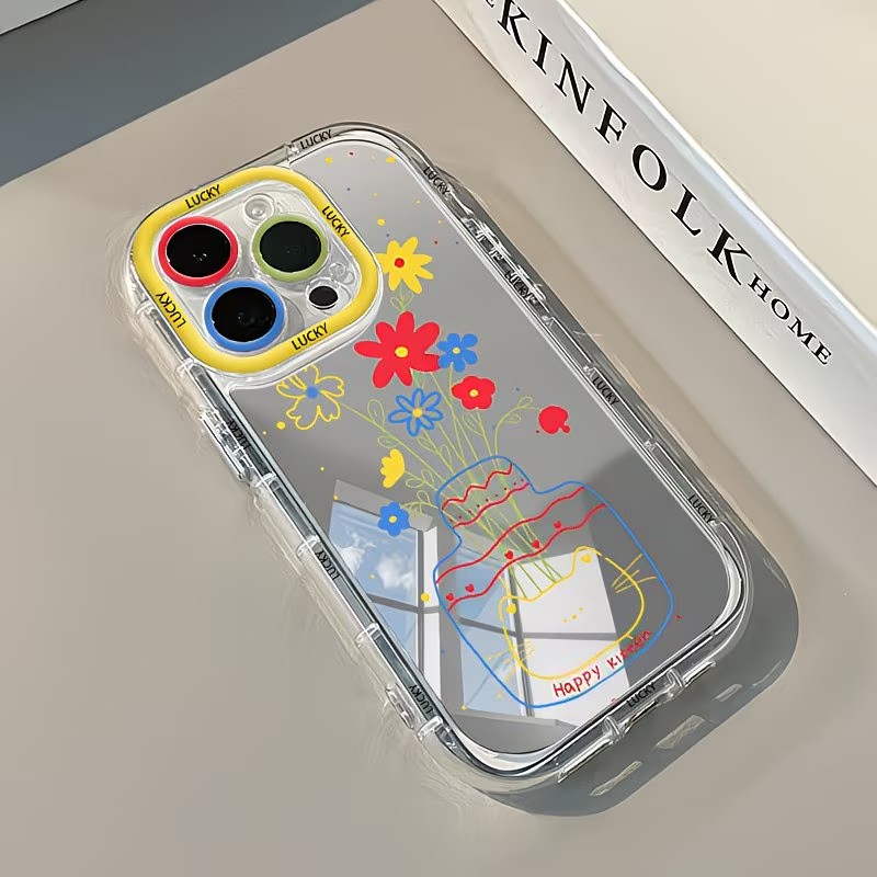 Summer Daisy Cat Vase Design M - Phone Cases Iphone 17 Pro Max ulasan dan harga