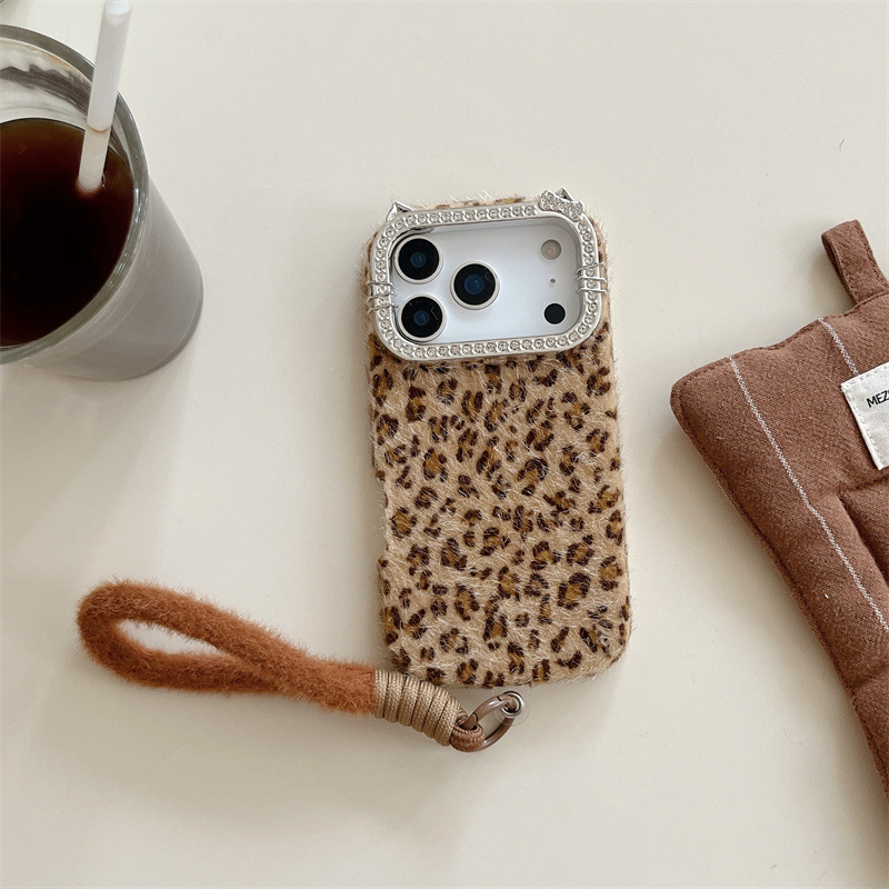 Luxury diamond-encrusted leopa - Phone Cases Leopard Print ulasan dan harga