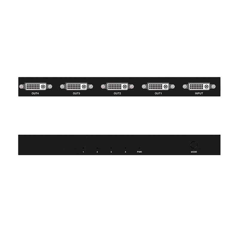 1x2/1x4 Port DVI Splitter 1 in - Phone Cases Uk ulasan dan harga