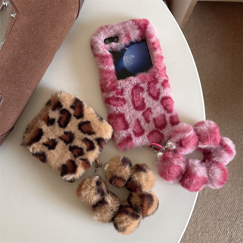 Fashion Leopard Print Fluffy P - Phone Cases Samsung Galaxy ulasan dan harga